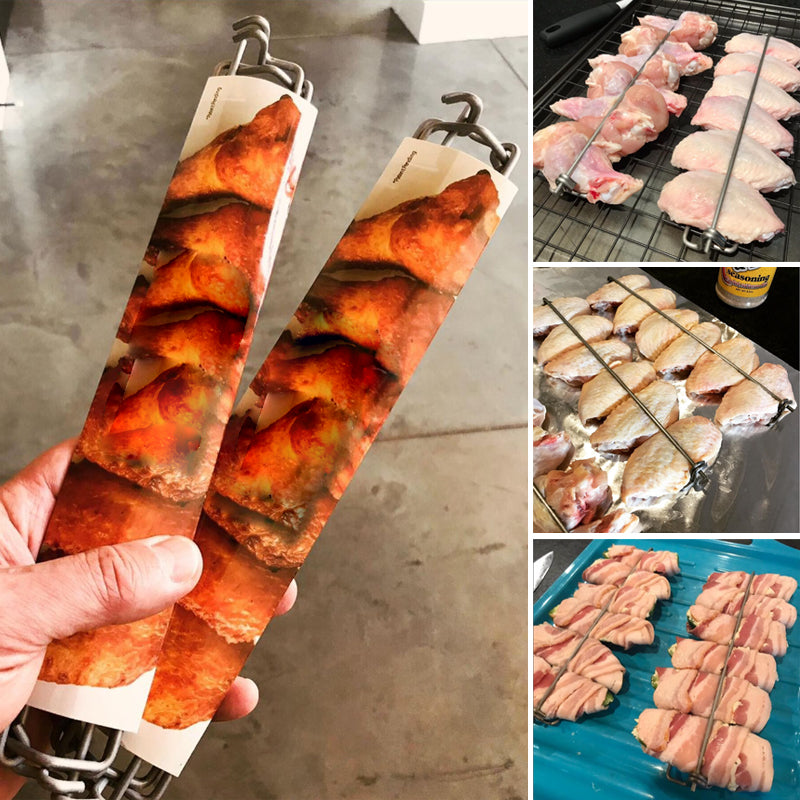 Fourchette BBQ pour ailes de poulet