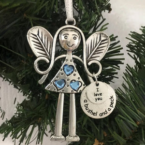 🪽Des amis fous et beaux pour toujours – Cadeau de Noël d’ornement d’ange