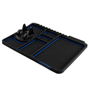 4 en 1 Tapis Antidérapant pour Voiture avec Support de Téléphone