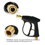 Accessoires de double raccordement pour canons à mousse