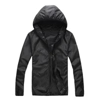 Unisexe Coupe-vent Imperméable Anti-UV Super Léger