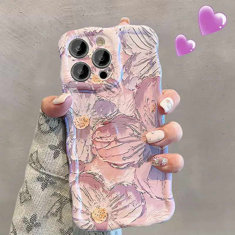 ✨Étui de téléphone exquis de peinture à l'huile colorée pour iphone✨