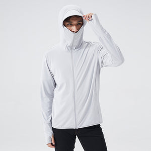 Sweat à Capuche Anti-UV pour l'Extérieur avec Protection Solaire