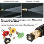 Accessoires de double raccordement pour canons à mousse
