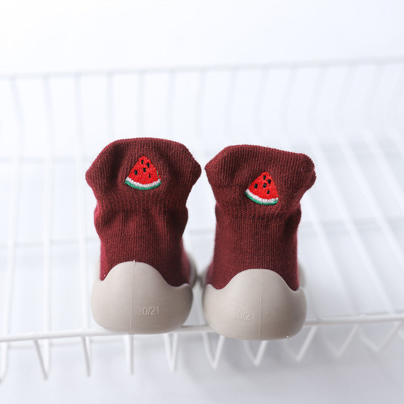 Chaussures tricotées et brodées pour bébés et jeunes enfants