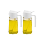 Vaporisateur et distributeur d'huile en verre 2 en 1