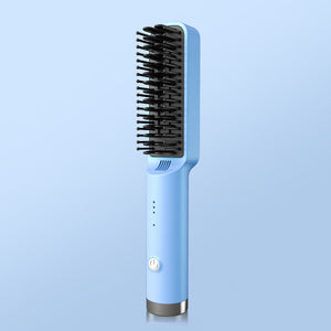 Mini peigne lisseur portatif sans fil