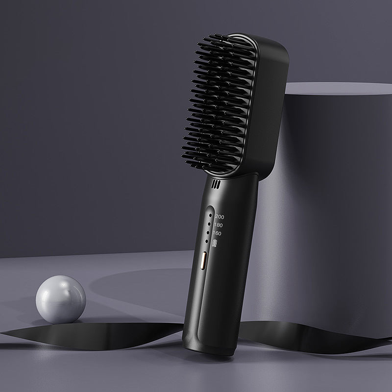 Mini peigne lisseur portatif sans fil