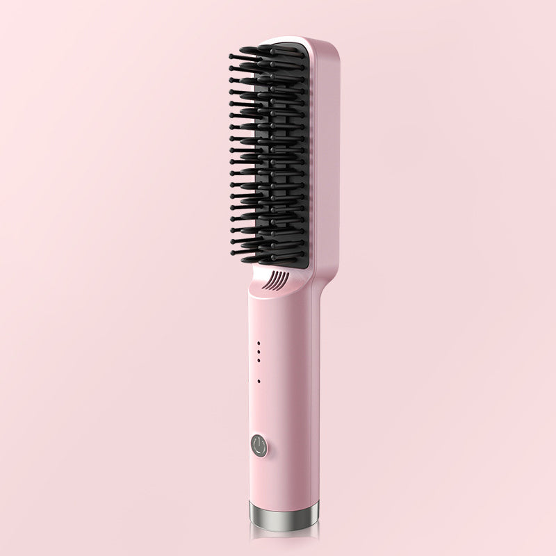 Mini peigne lisseur portatif sans fil