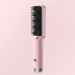 Mini peigne lisseur portatif sans fil