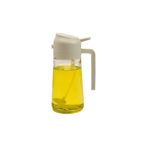 Vaporisateur et distributeur d'huile en verre 2 en 1