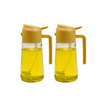 Vaporisateur et distributeur d'huile en verre 2 en 1
