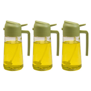 Vaporisateur et distributeur d'huile en verre 2 en 1