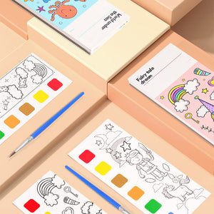 🎅Notes de coloriage aquarelle🎁