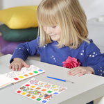🎅Notes de coloriage aquarelle🎁
