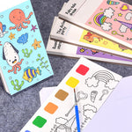 🎅Notes de coloriage aquarelle🎁