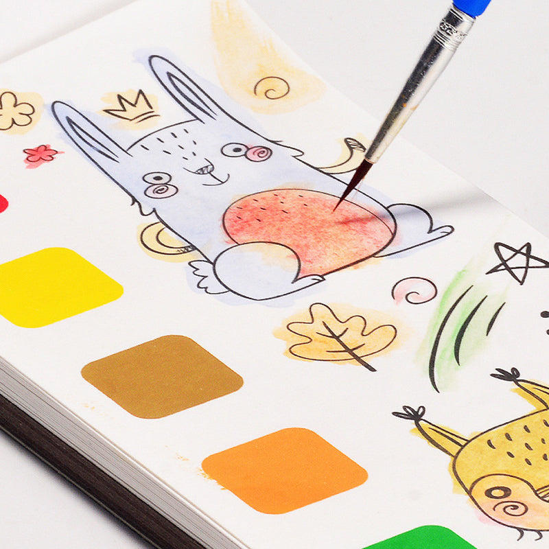 🎅Notes de coloriage aquarelle🎁