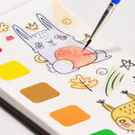 🎅Notes de coloriage aquarelle🎁