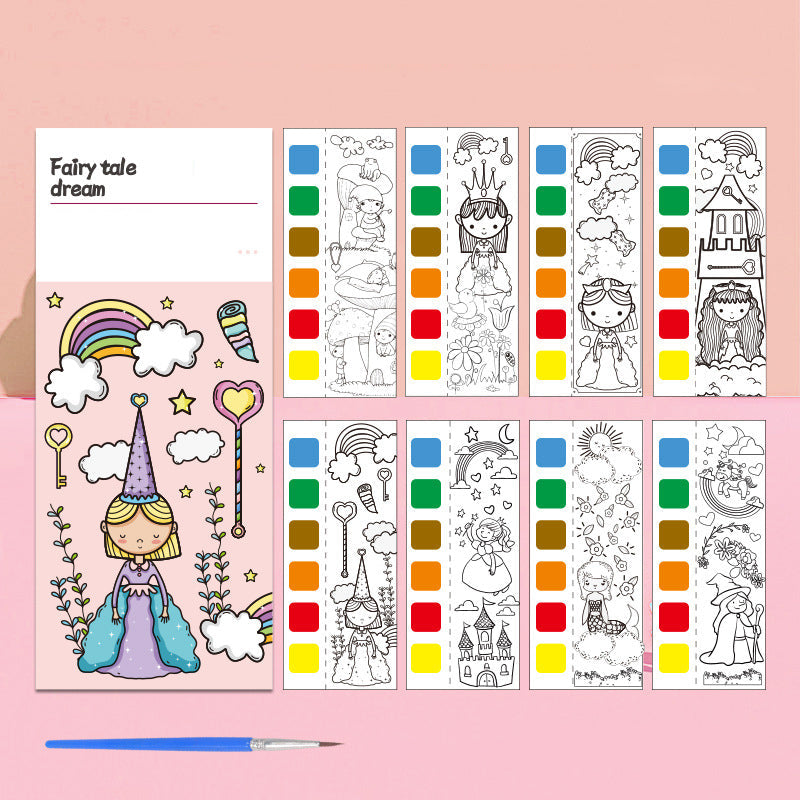 🎅Notes de coloriage aquarelle🎁