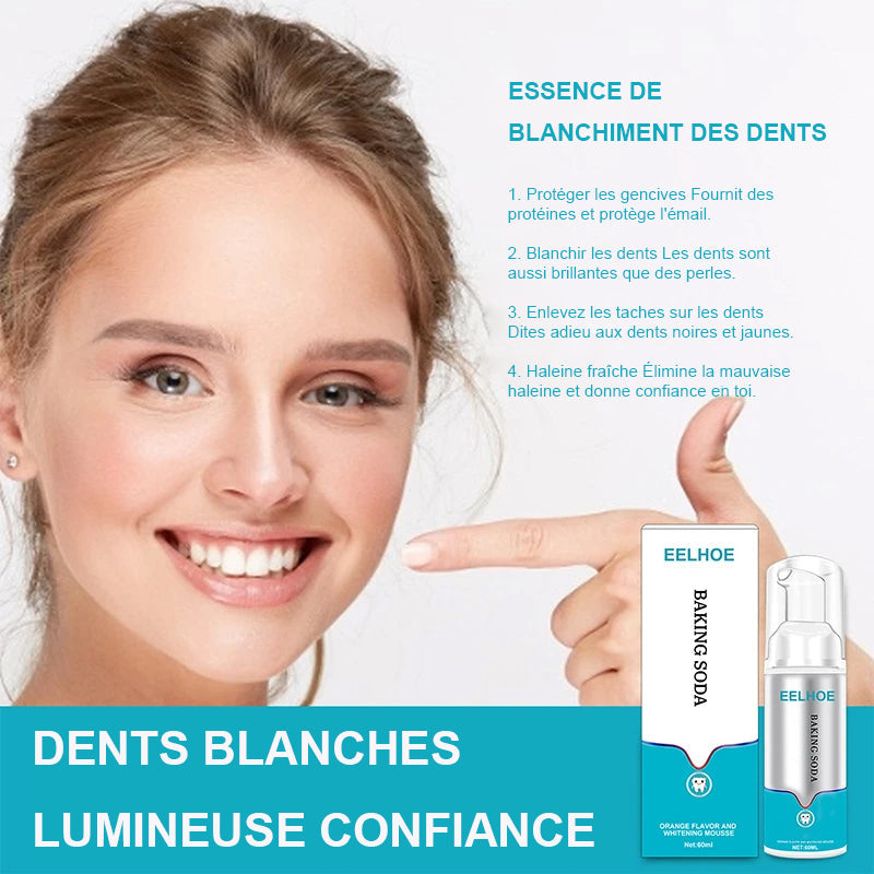 Mousse nettoyante au bicarbonate de soude