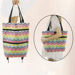 Sac à Provisions Pliant avec Roues