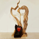 Ornements de Décoration en Bois Love Eternal
