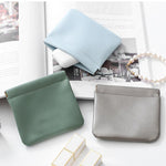 Sac Cosmétique De Poche En Cuir PU