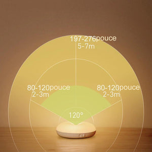 Veilleuse à LED à induction humaine intelligente