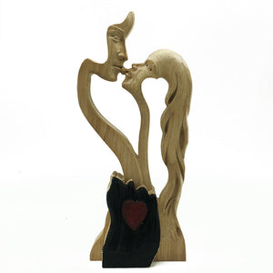 Ornements de Décoration en Bois Love Eternal
