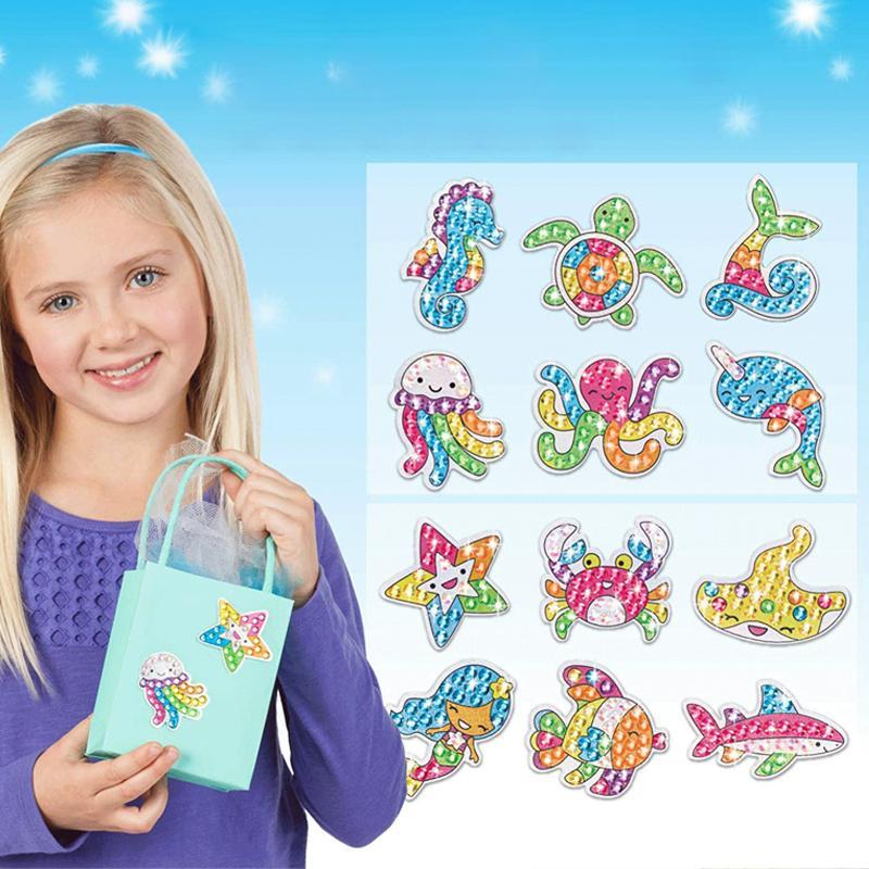 Autocollants De Peinture Au Cristal Pour Enfants