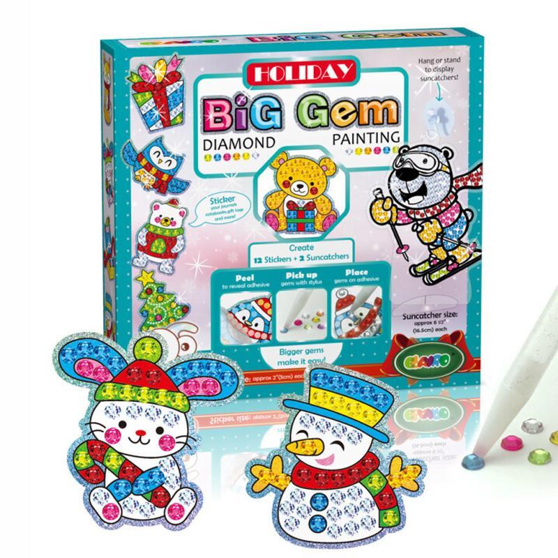 Autocollants De Peinture Au Cristal Pour Enfants