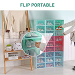 Ciaovie™ Boîte de Rangement à Chaussures Pliable, 6PCs - ciaovie
