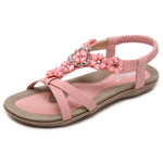 Ciaovie Sandales Plates à Fleurs - ciaovie