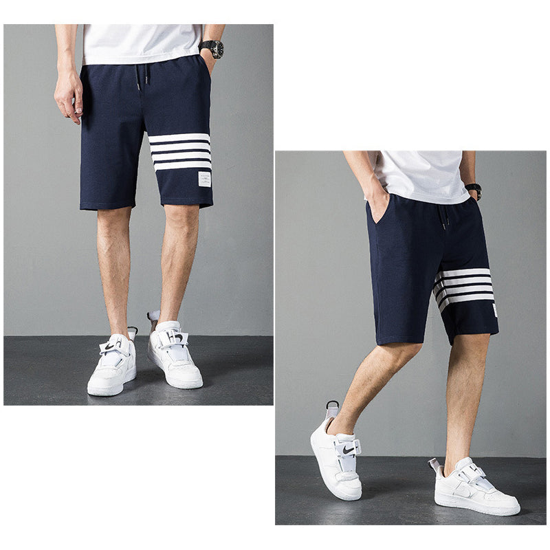 Short de Plage Simple en Coton pour Homme - ciaovie