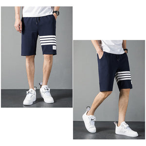 Short de Plage Simple en Coton pour Homme - ciaovie