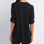 Blouse-Couleur Pure-Clo V - ciaovie