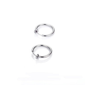 Boucles d'oreilles rétractables - pas besoin de piercing - ciaovie