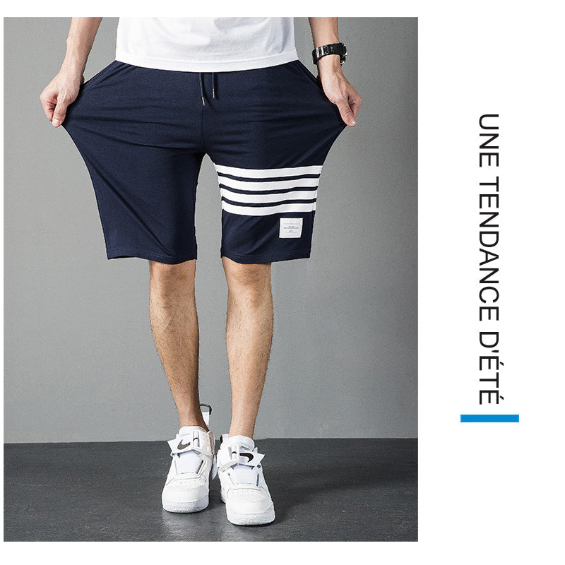Short de Plage Simple en Coton pour Homme - ciaovie