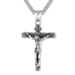 Collier en or avec croix de Jésus de Pâques