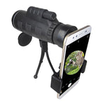 Télescope Monoculaire de Puissance Elevée 12X50 avec Adaptateur Smartphone et Trépied, Etanche et Anti-buée - ciaovie