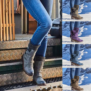 Ciaovie™ Bottes D'hiver à Lacets - ciaovie
