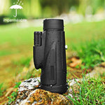 Télescope Monoculaire de Puissance Elevée 12X50 avec Adaptateur Smartphone et Trépied, Etanche et Anti-buée - ciaovie