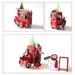 Cartes pop-up de Noël 3D