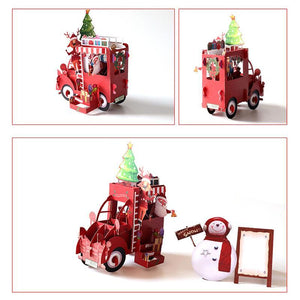 Cartes pop-up de Noël 3D