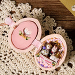 Modèle de maison en forme de noyer microscopique bricolage créatif