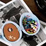 Modèle de maison en forme de noyer microscopique bricolage créatif