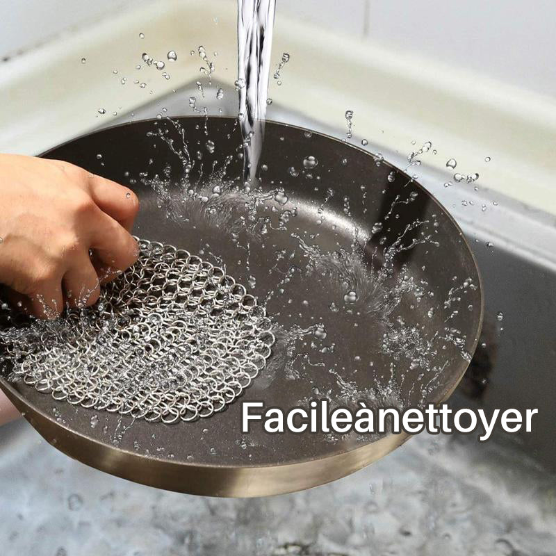 Nouveau Chiffon Propre en Acier Inoxydable