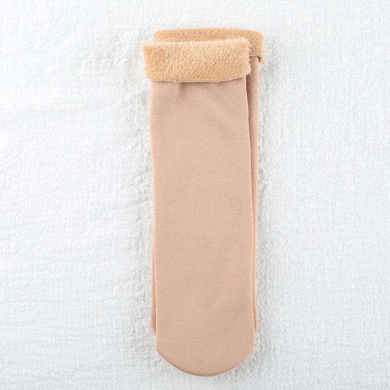 Chaussettes d'Hiver avec Doublure en Peluche