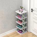 Organisateur de rangement pour étagère à chaussures multicouche