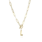 Collier Pendentif Lettre